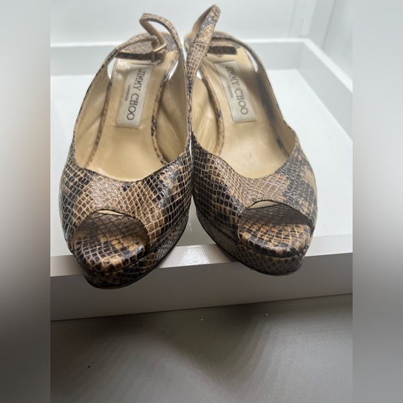 Jimmy Choo Python heels - Picture 6 of 12